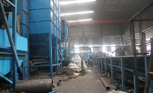 粘土砂設備生産線